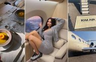 Inside Kim Kardashian’s New $150 Million Private Jet ‘Kim Air’