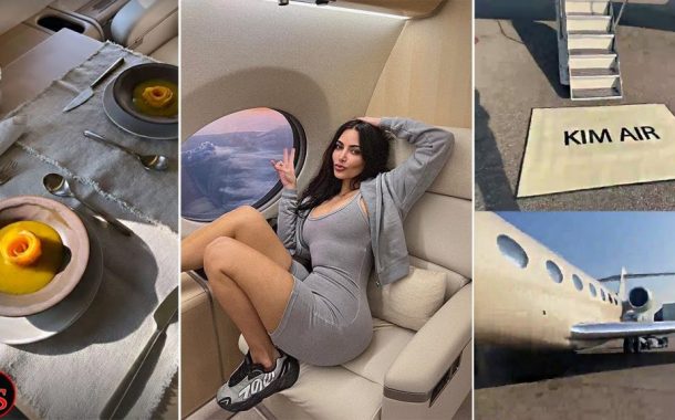 Inside Kim Kardashian’s New $150 Million Private Jet ‘Kim Air’