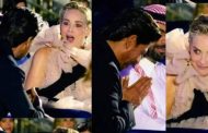 Hollywood actress starstruck upon realizing Shah Rukh Khan was sitting next to her, video goes viral